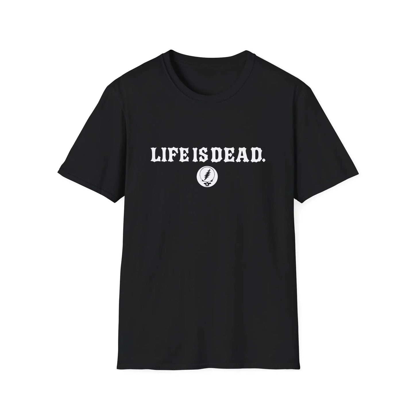 Life is Dead Two-Sided Print Grateful Dead T-Shirt Shreddin' Jerry