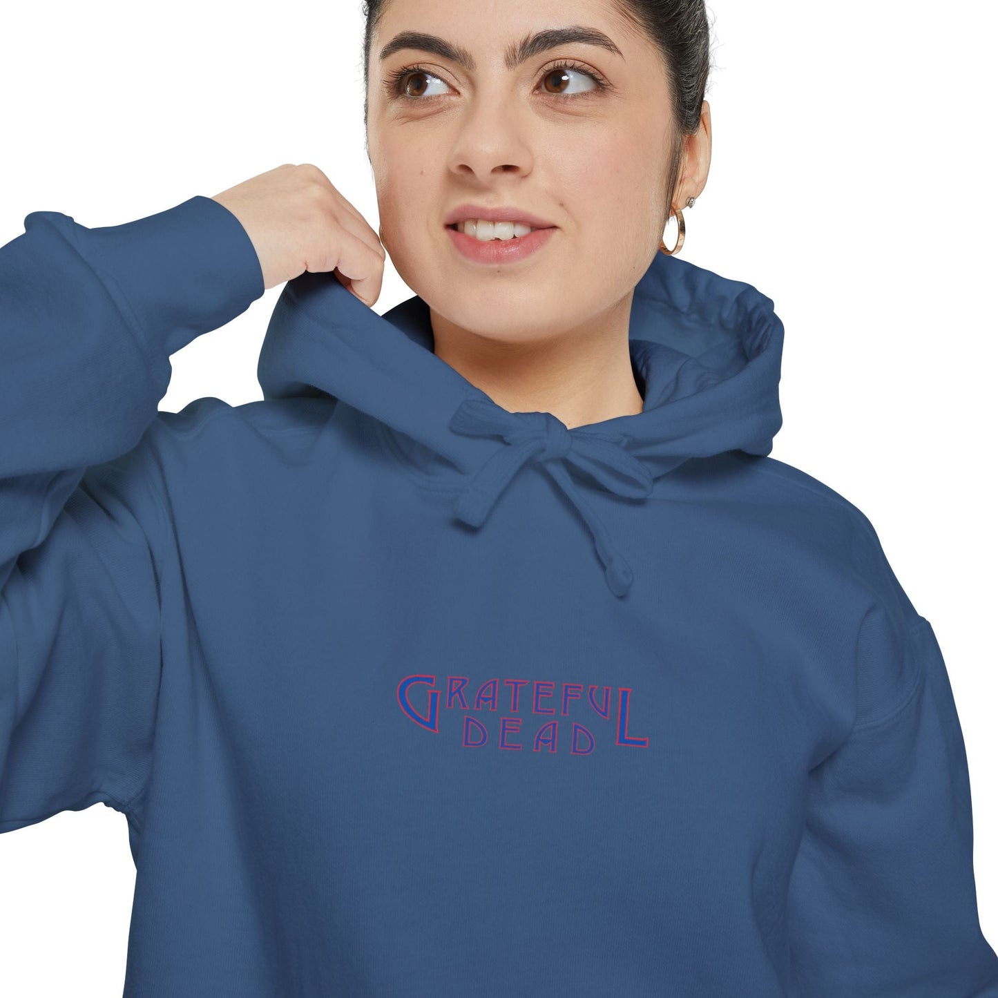 Tie-Dye Two-Sided Unisex Garment-Dyed Hoodie Bear Vineyard Collection