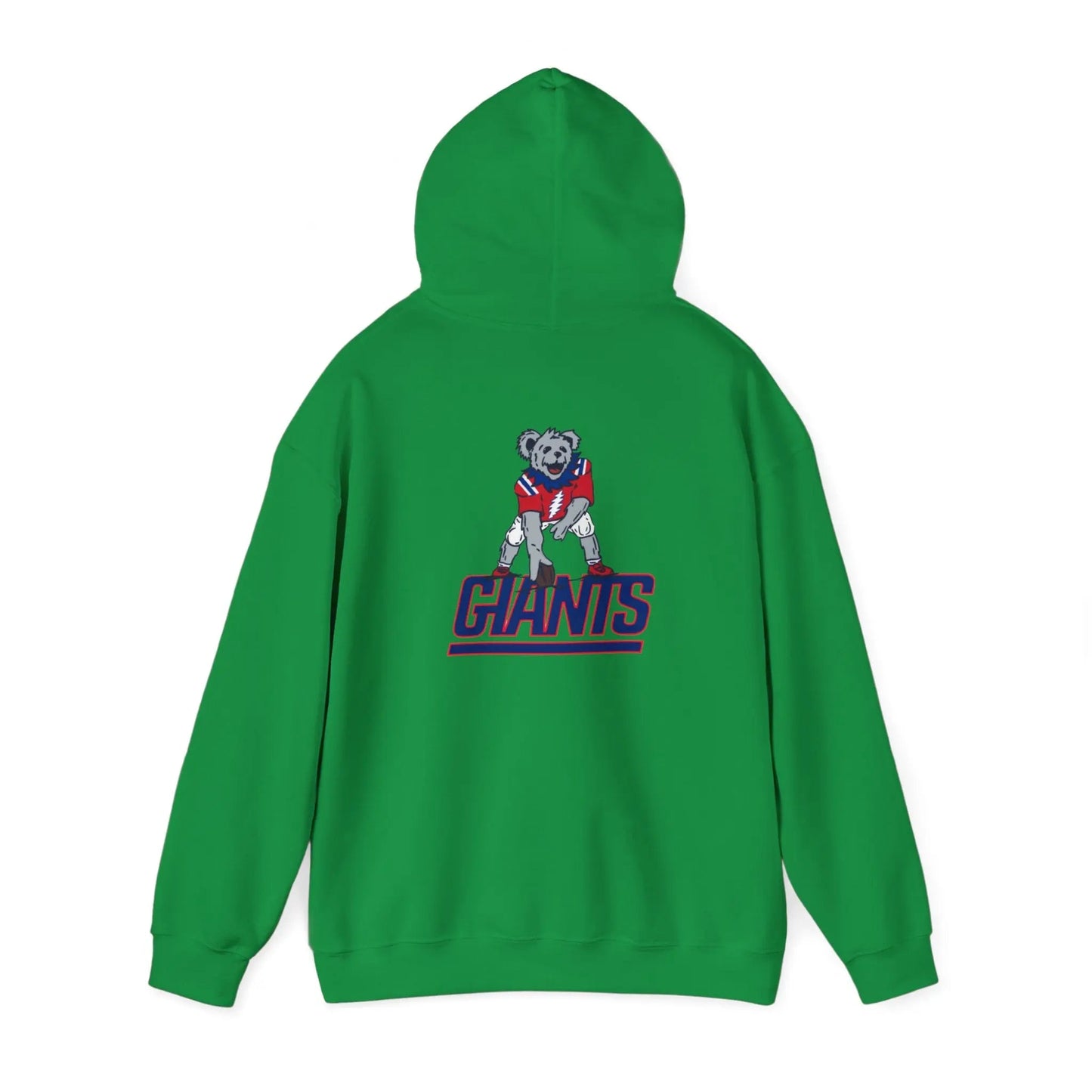 New York Giants Dancing Bear Unisex Hoodie Two-Sided The Gridiron Collection