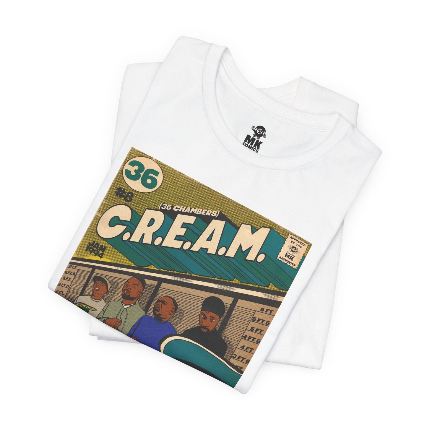 Unisex Jersey Short Sleeve Tee C.R.E.A.M