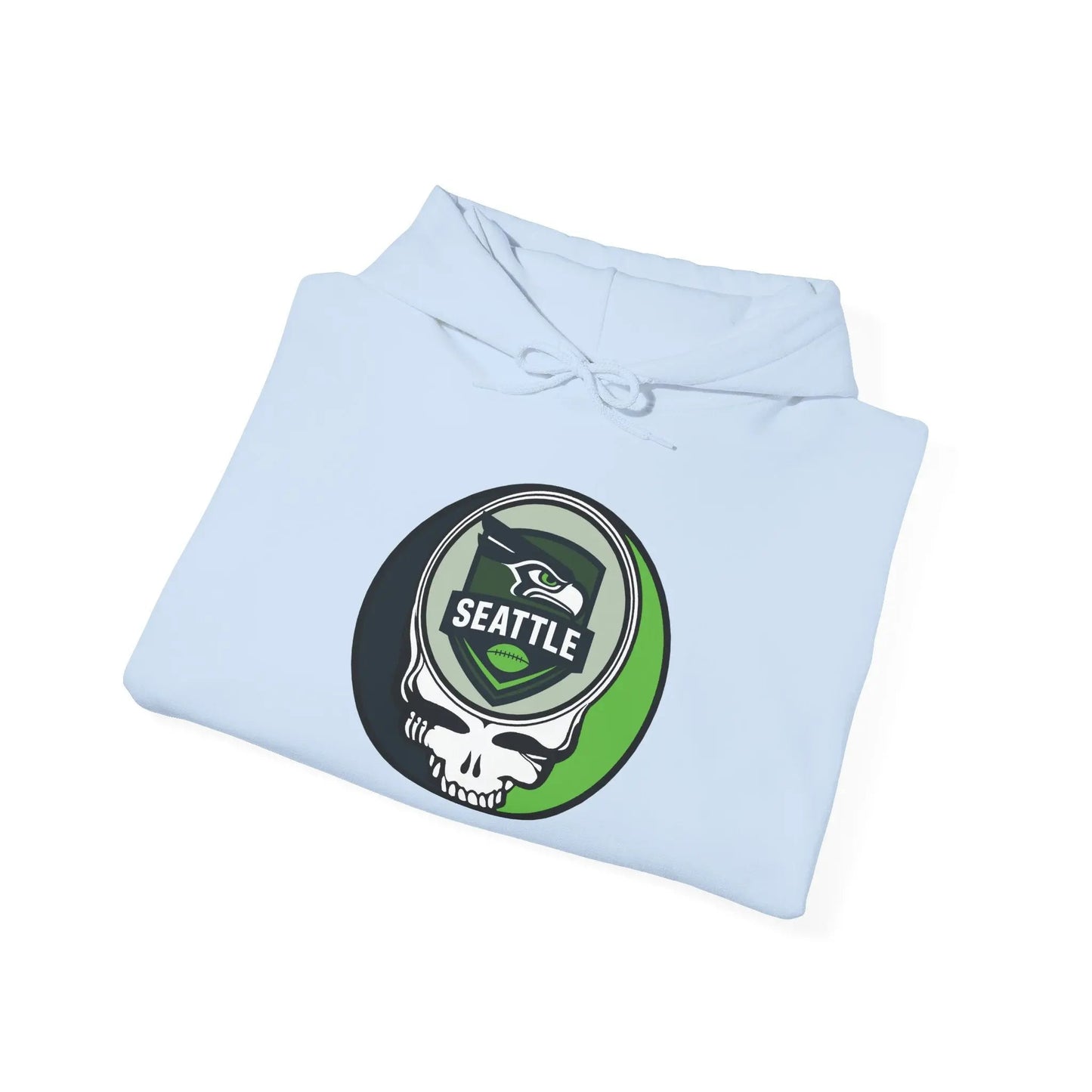 Seattle Seahawks Stealie Grateful Dead Hooded Sweatshirt NFL Gridiron Collection