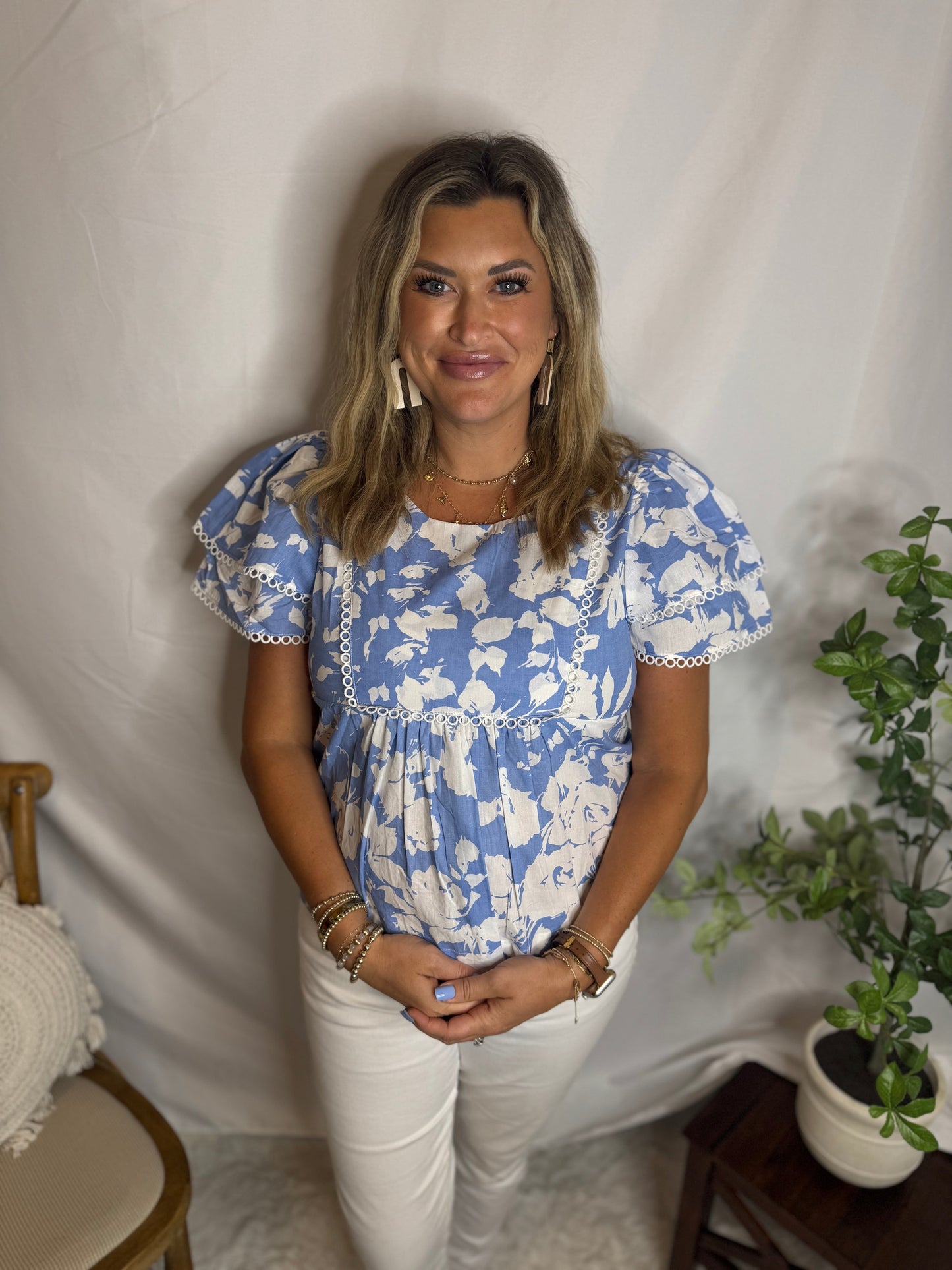 Floral Flirty Top The Flirty Floral Top