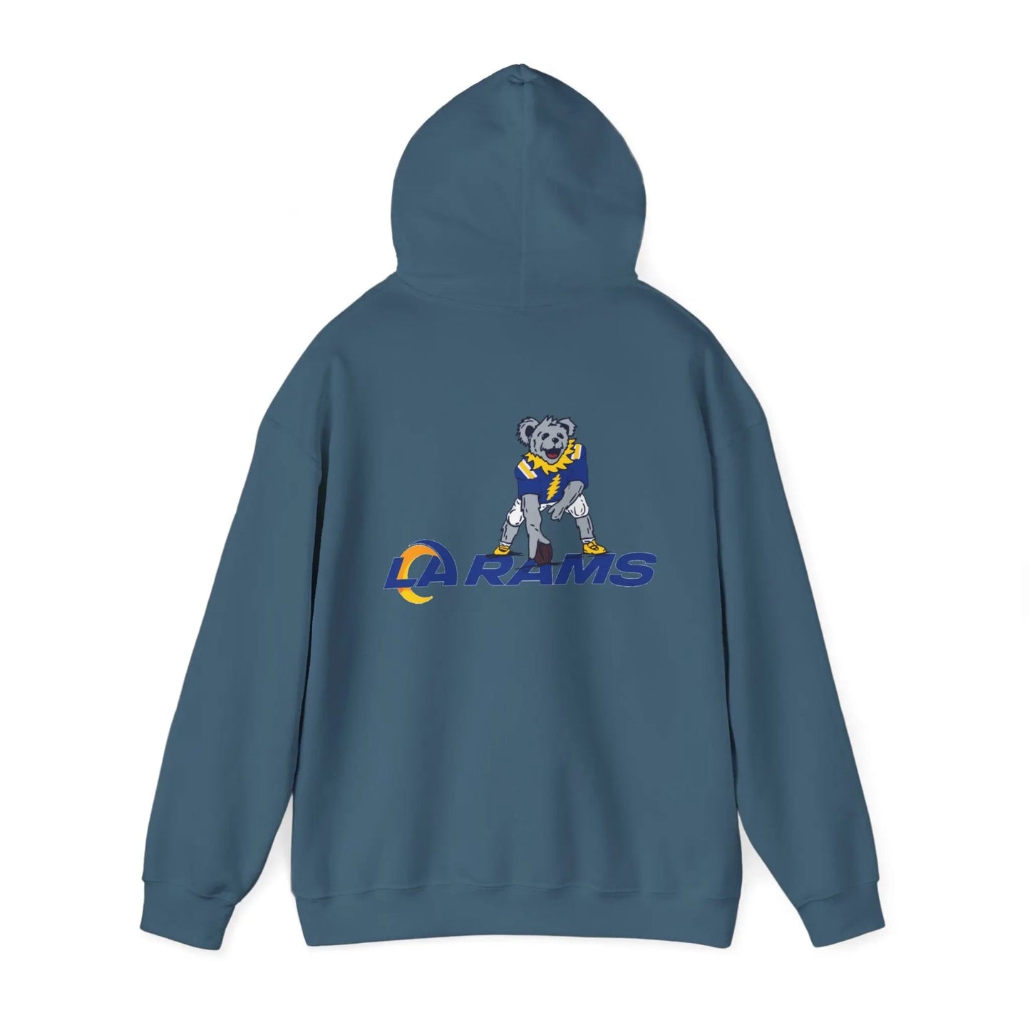 Los Angeles Rams Dancing Bear Unisex Hoodie Two-Sided The Gridiron Collection