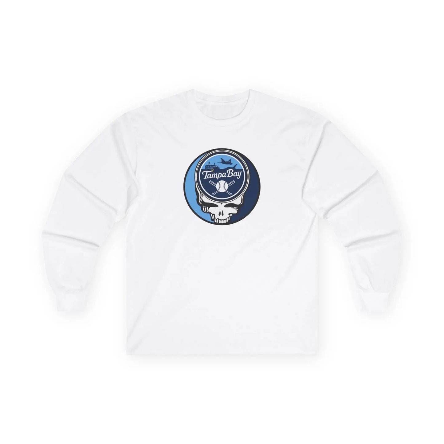 Tampa Bay Baseball Edition Classic Stealie Long Sleeve Tee Ultra Cotton MLB