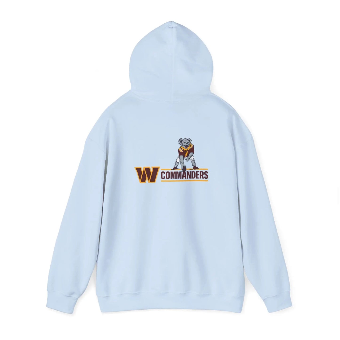 Washington Commanders Dancing Bear Unisex Hoodie Two-Sided The Gridiron Collection