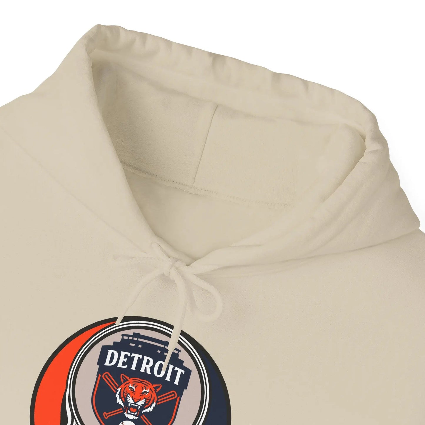 Detroit Baseball Edition Grateful Dead Unisex Heavy Blend Hoodie The Ballpark Collection