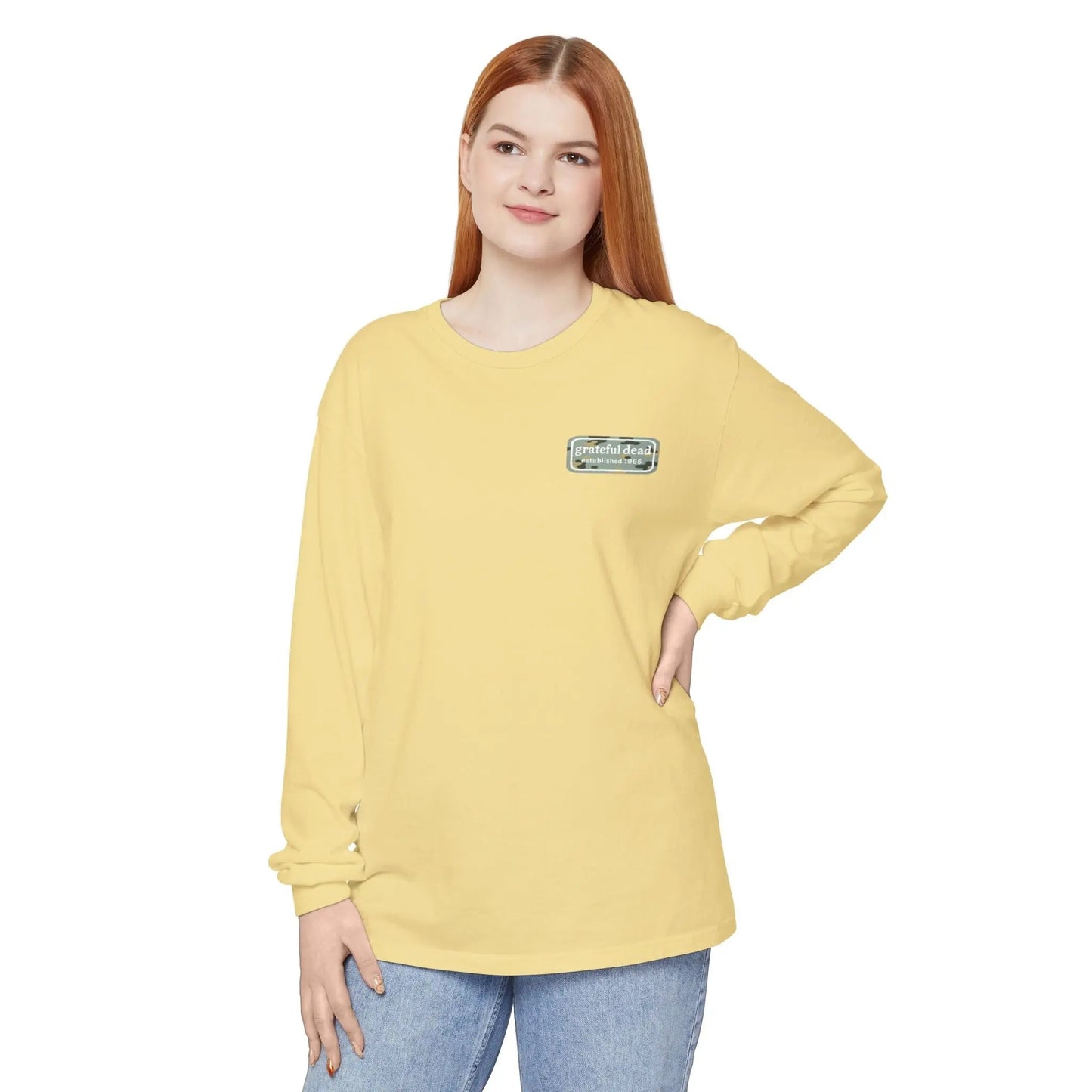 Camo Stealie Garment-Dyed Long Sleeve T-Shirt Vineyard Collection