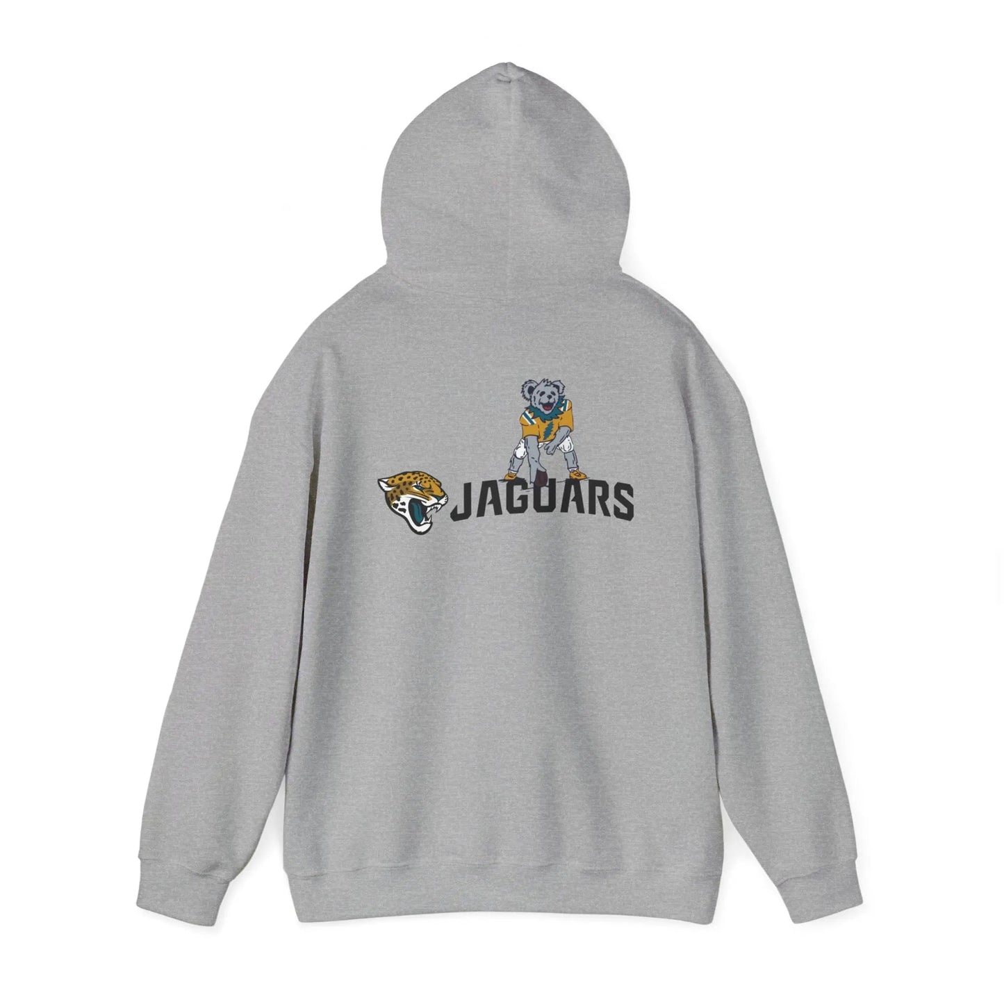 Jacksonville Jaguars Dancing Bear Unisex Hoodie Two-Sided The Gridiron Collection