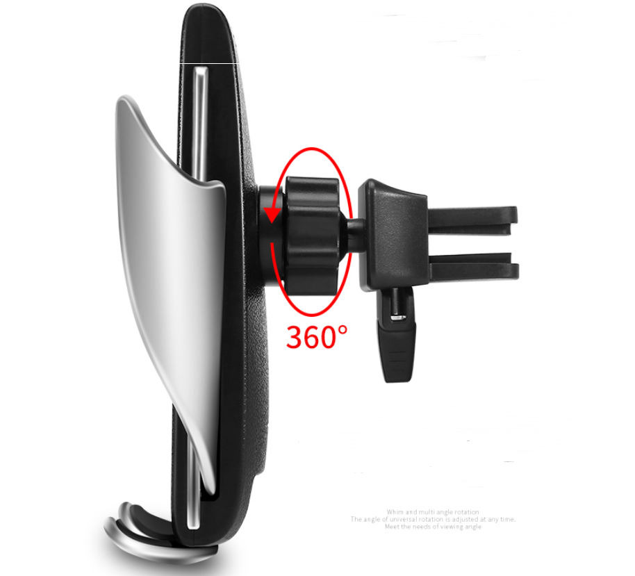 Car Wireless Charger 10W Induction Fast Car Phone Holder S5
