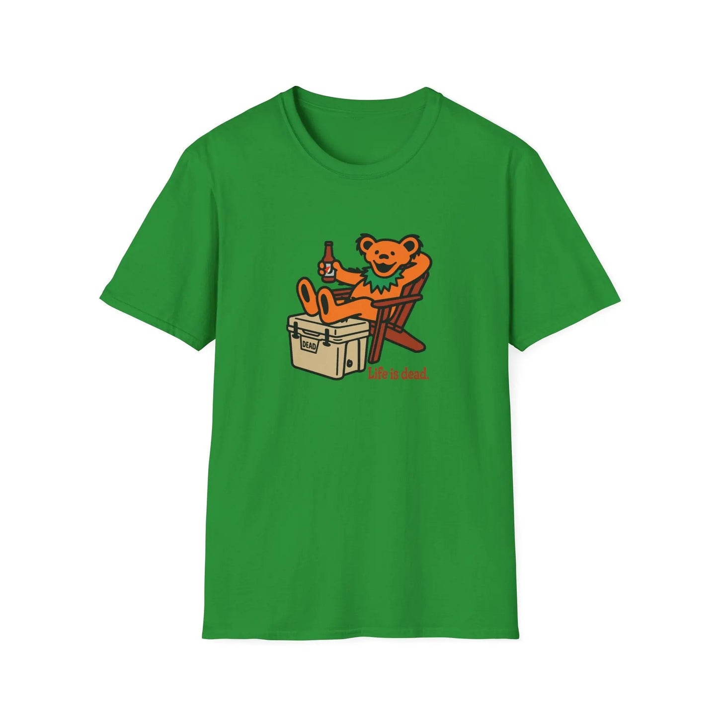 Chillin' Bear Life is Dead Grateful Dead TShirt