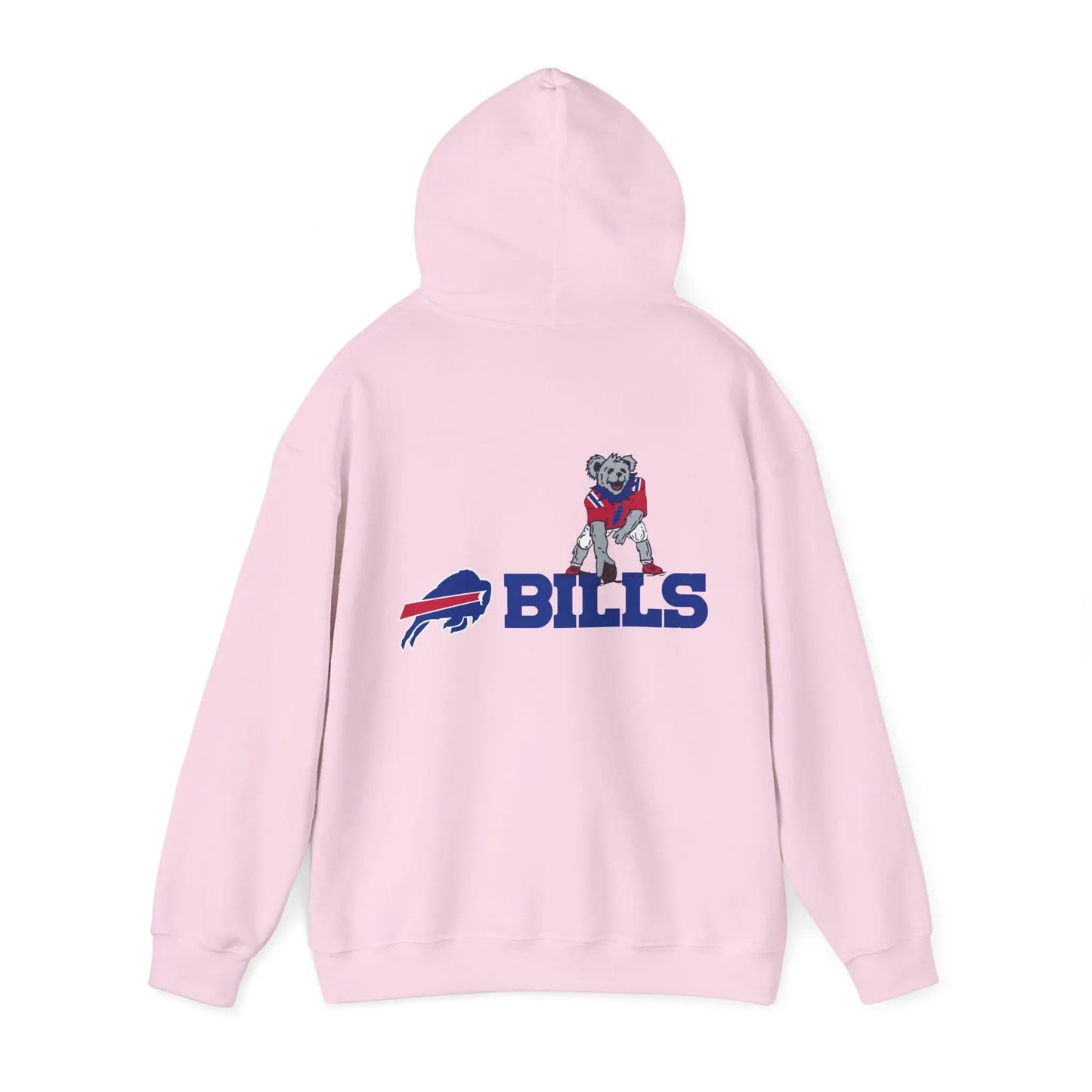 Buffalo Bills Dancing Bear Heavy Blend Two-Sided Hoodie Unisex The Gridiron Collection