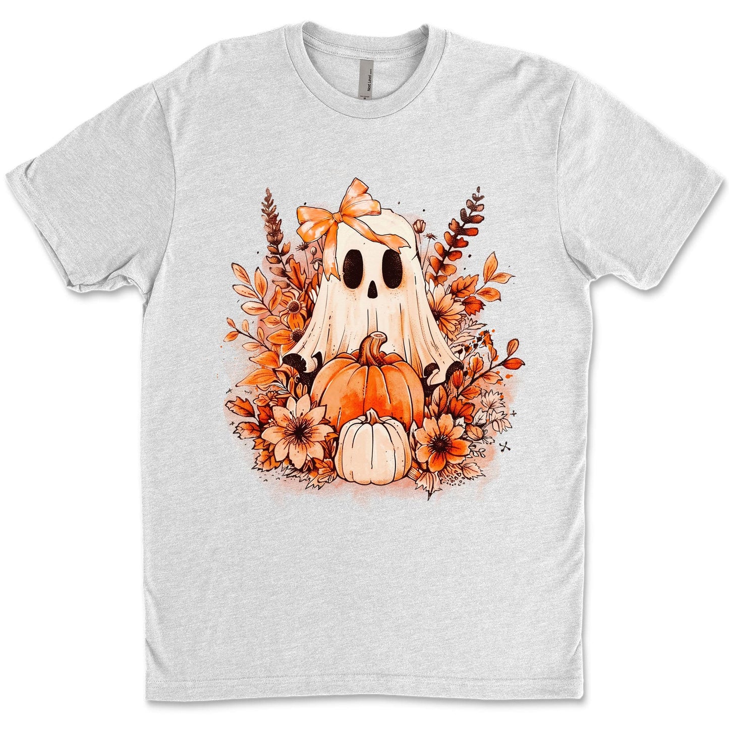 Retro Ghost Pumpkin, Spooky Ghost Shirt, Fall Halloween Shirt, Halloween Sweatshirt T1337
