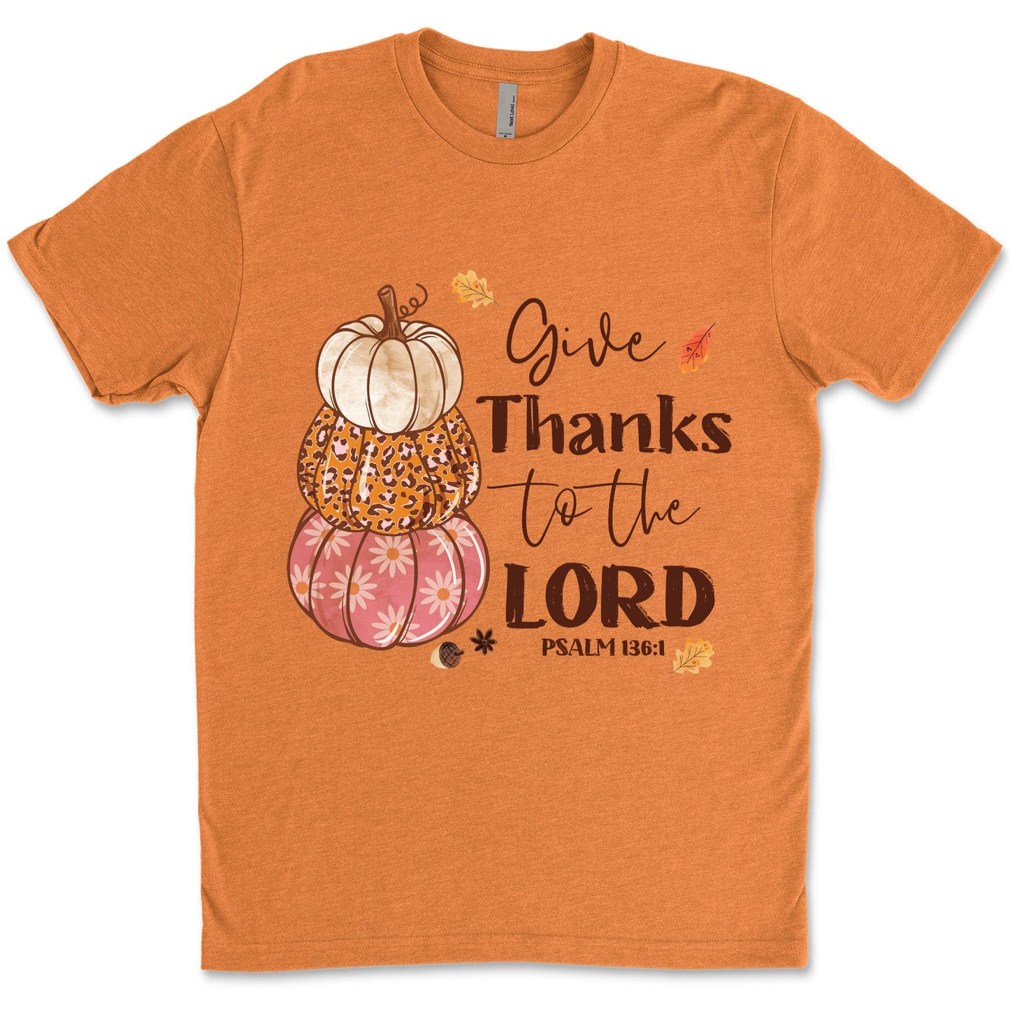 Give Thanks To The Lord Shirt, Fall Season Shirt, Fall Autumn Shirt, Halloween Shirt, Halloween Sweatshirt T1342
