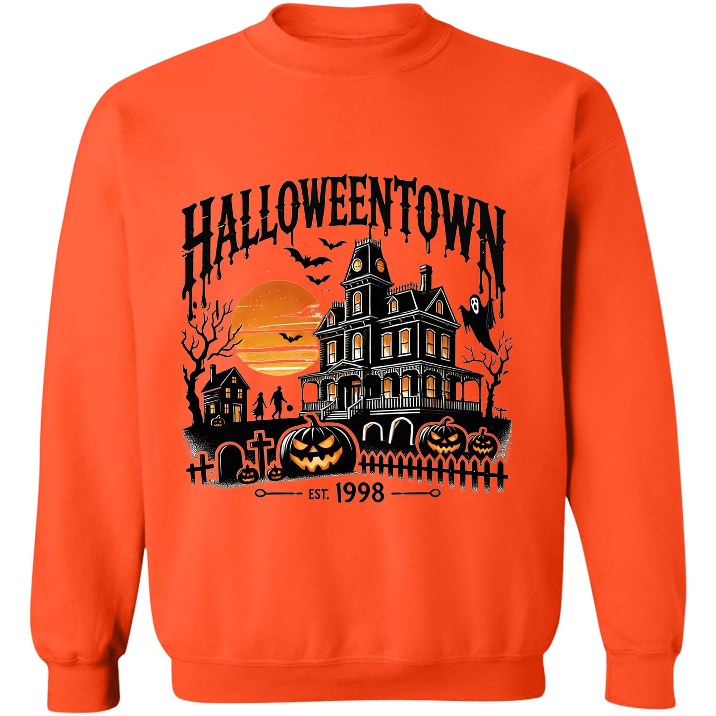 Haunting Halloweentown Shirt, Spooky Halloween Shirt, Fall Halloween Shirt, Halloween Sweatshirt T1344