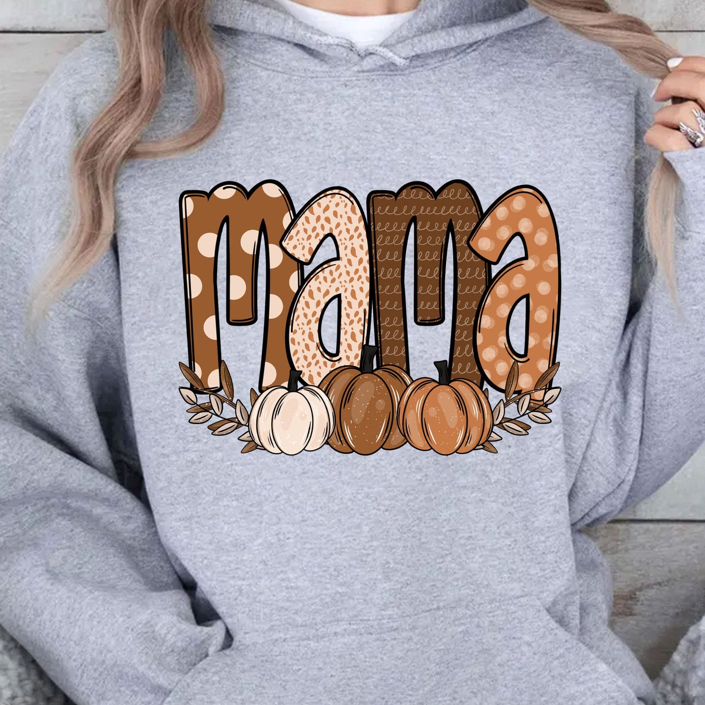 Fall Mama Shirt,  Autumn Season Shirt, Gift For Mom, Halloween Shirt, Halloween Sweatshirt T1356