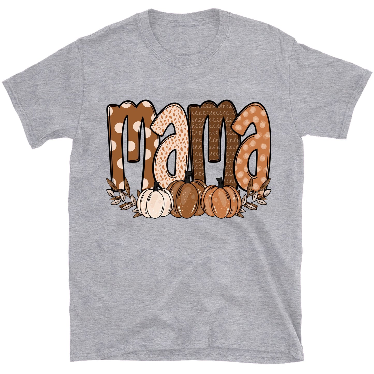 Fall Mama Shirt,  Autumn Season Shirt, Gift For Mom, Halloween Shirt, Halloween Sweatshirt T1356