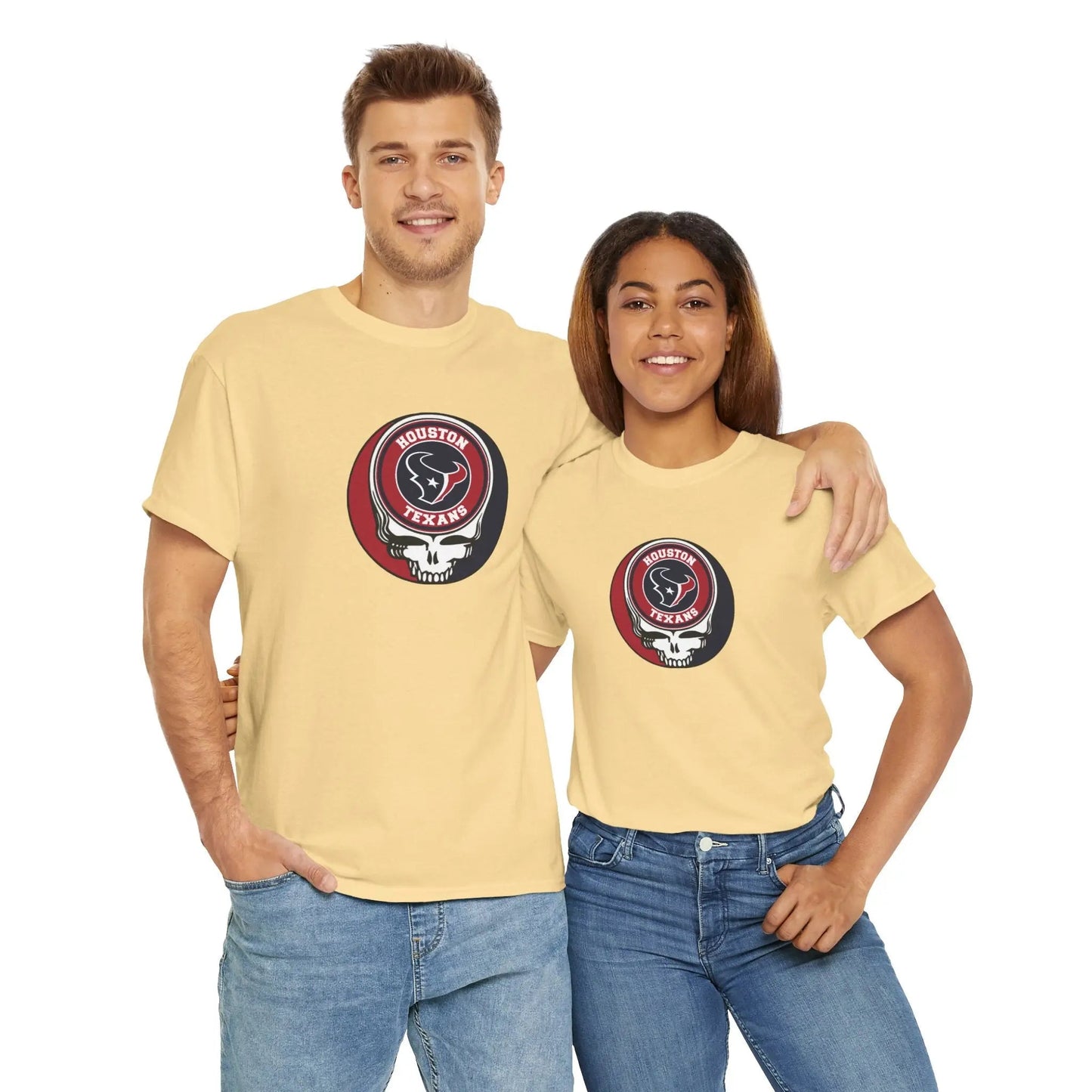 Houston Texans Grateful Dead Steal Your Face T-Shirt The Gridiron Collection