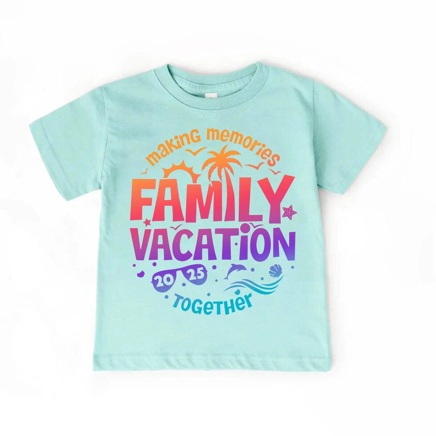 Family Vacation 2025 Shirts – Matching Outfits for Making Memories Together Kids