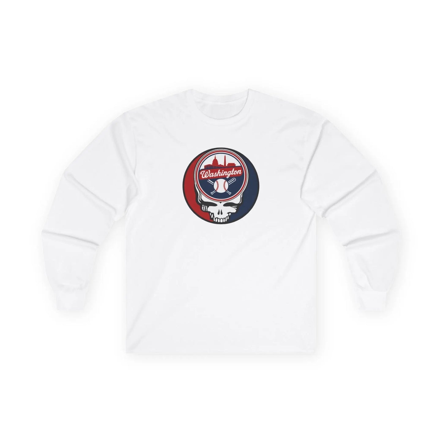 Grateful Dead Long Sleeve Ultra-Cotton Baseball Tee Washington MLB