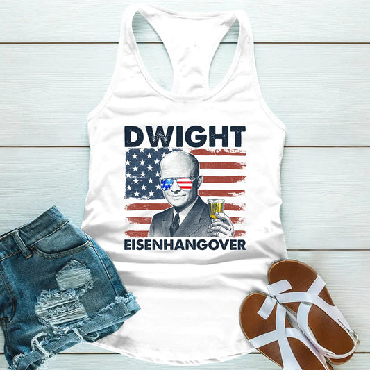 Eisenhangover Funny 4th of July Unisex Tank Top