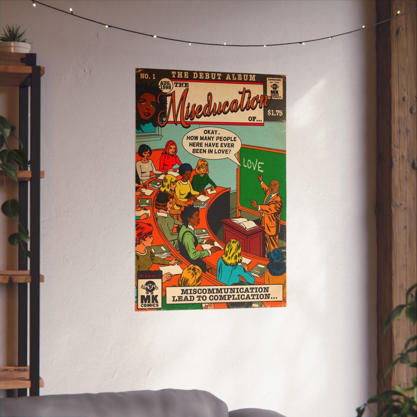 The Miseducation Of.. - Vertical Matte Poster