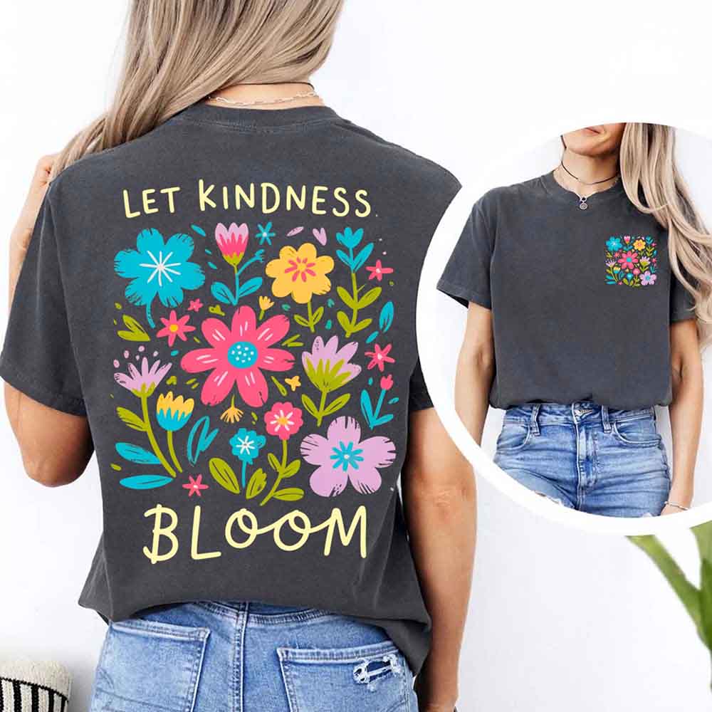 Kindness Matters Comfort Colors T-Shirt, Be Kind Positive Quote Tee