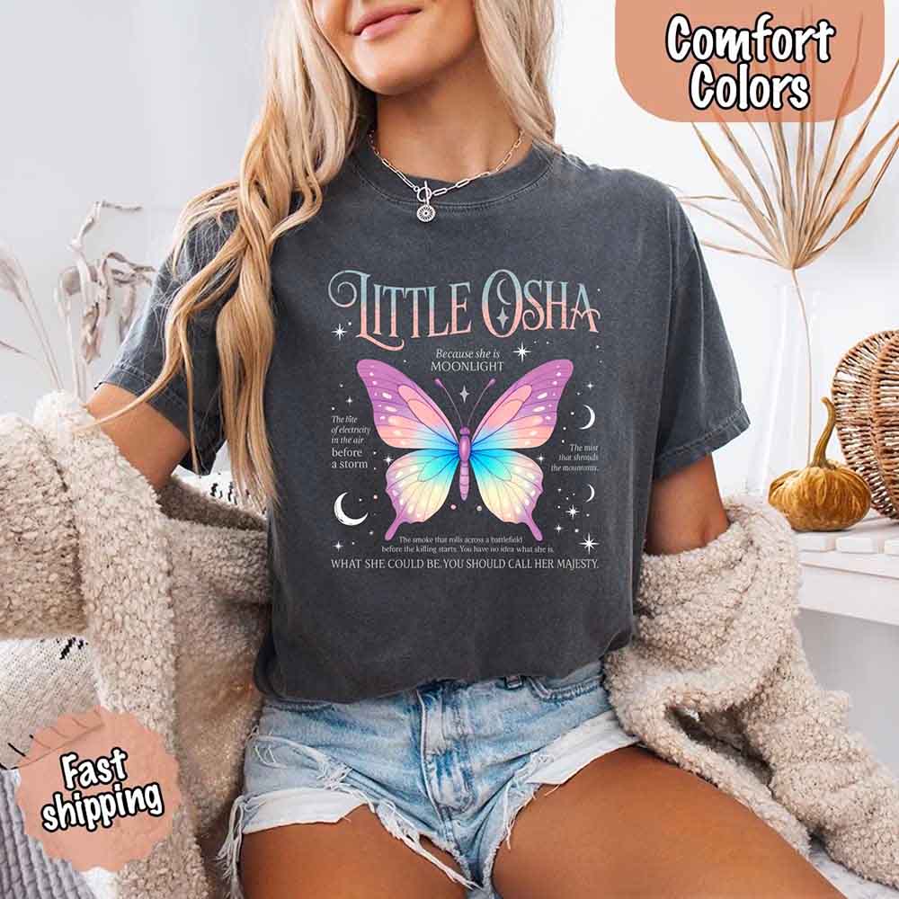 Butterfly Dreamscape Soft Comfort Colors T-Shirt for Women