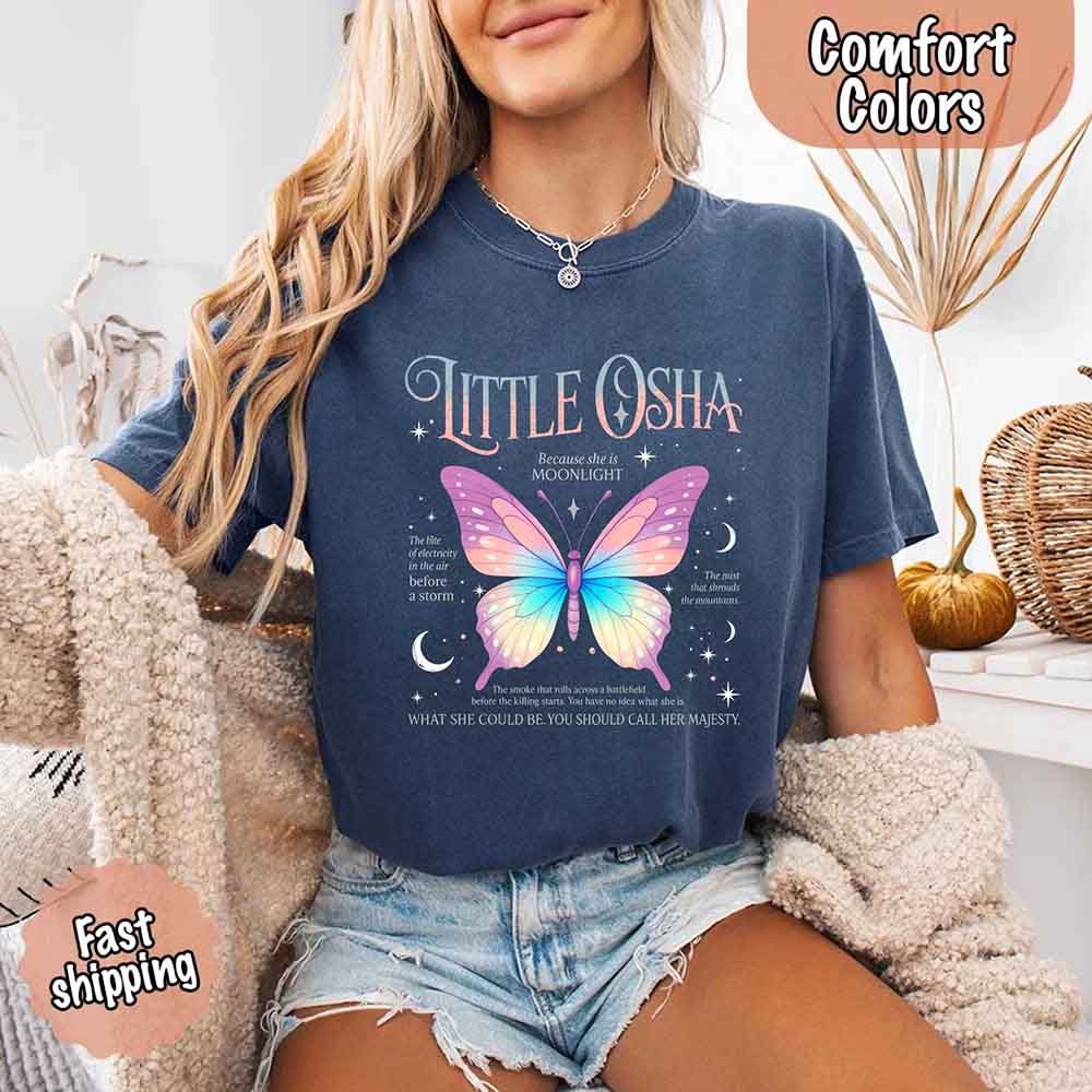 Butterfly Dreamscape Soft Comfort Colors T-Shirt for Women