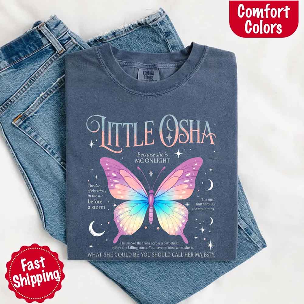 Butterfly Dreamscape Soft Comfort Colors T-Shirt for Women