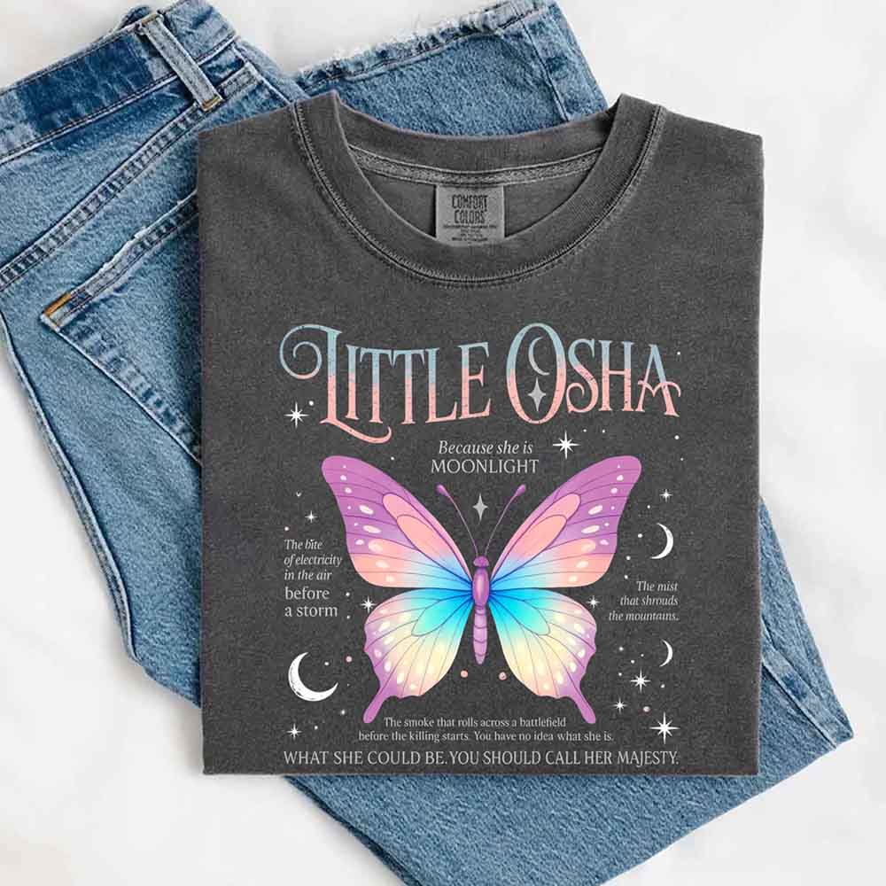Butterfly Dreamscape Soft Comfort Colors T-Shirt for Women