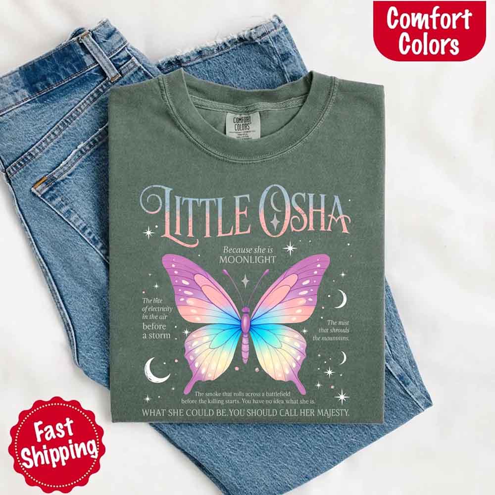 Butterfly Dreamscape Soft Comfort Colors T-Shirt for Women