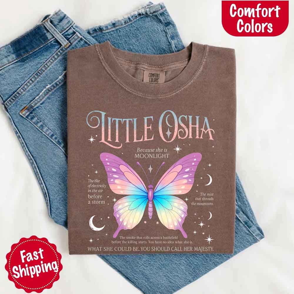 Butterfly Dreamscape Soft Comfort Colors T-Shirt for Women