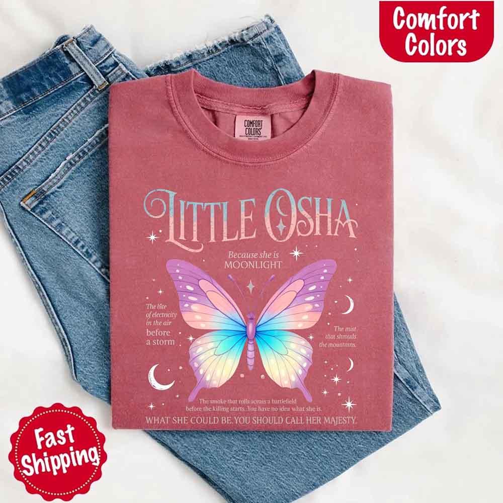 Butterfly Dreamscape Soft Comfort Colors T-Shirt for Women