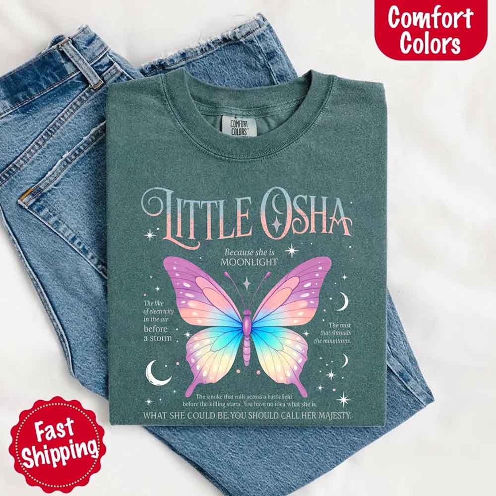 Butterfly Dreamscape Soft Comfort Colors T-Shirt for Women