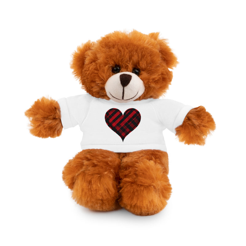 Stuffed Animals with Tee 8 Inch Plush Toy for Kids
