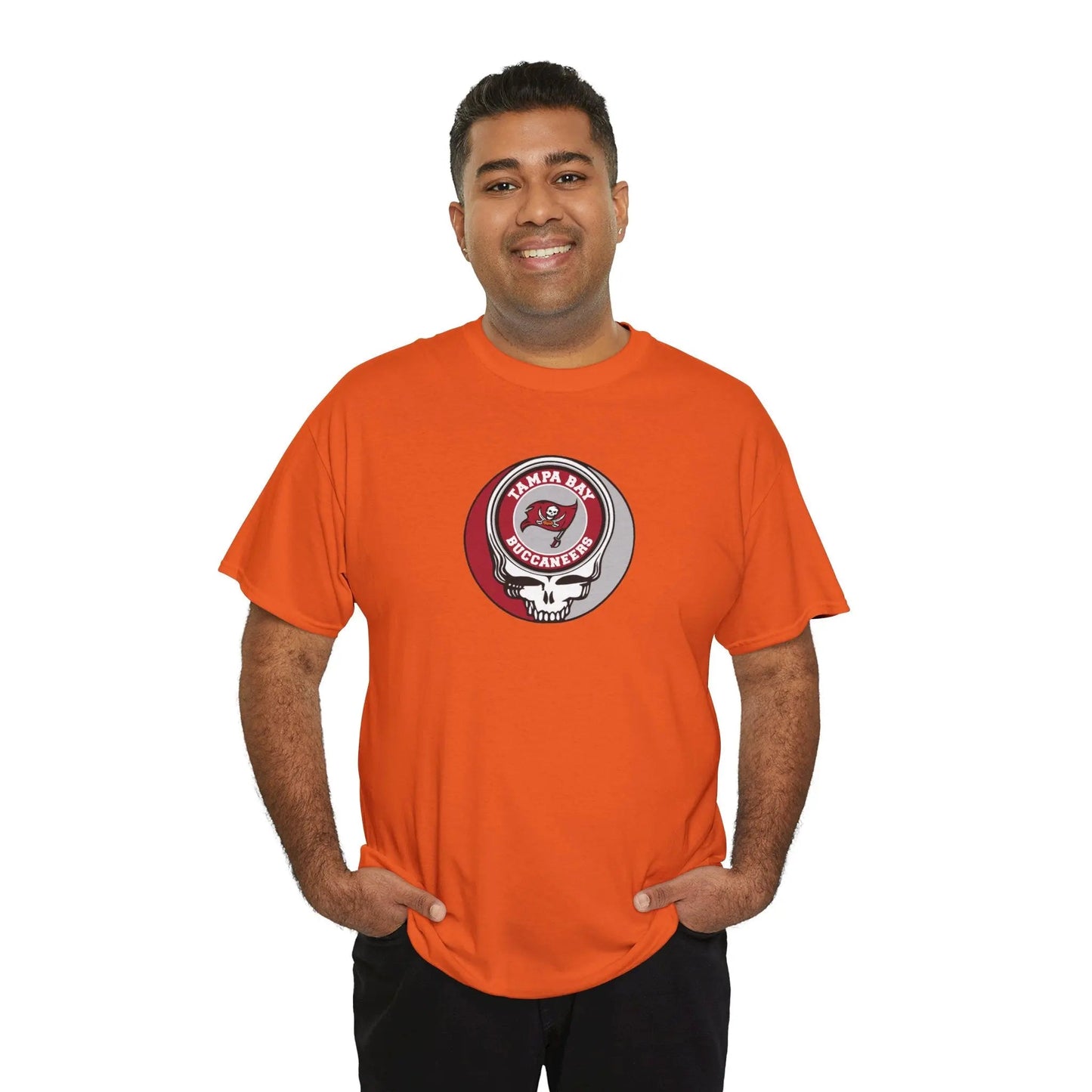 Tampa Bay Bucaneers Steal Your Face T-Shirt Grateful Dead The Gridiron Collection