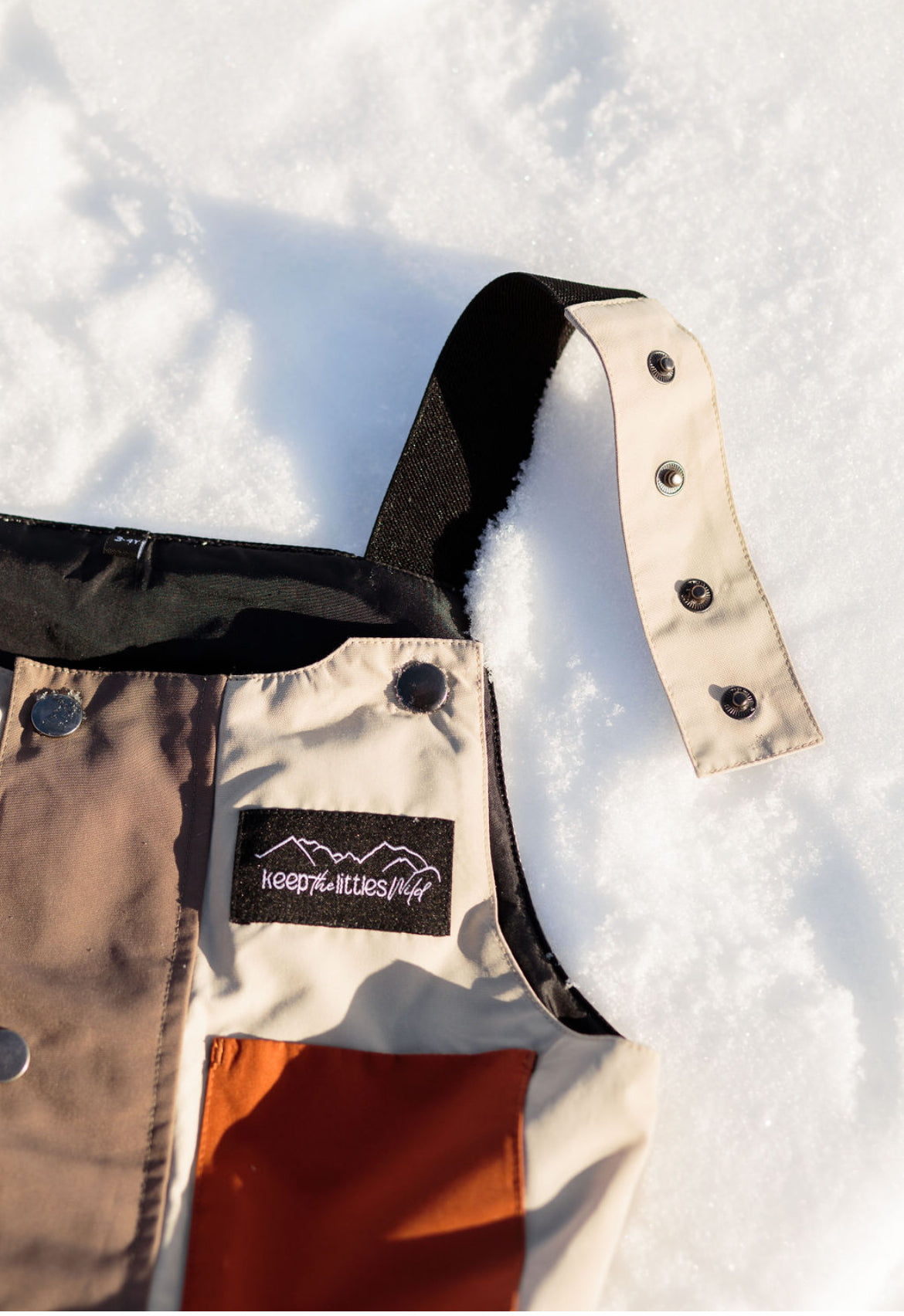 Waterproof Adjustable Snow Bib for Youth and Toddler