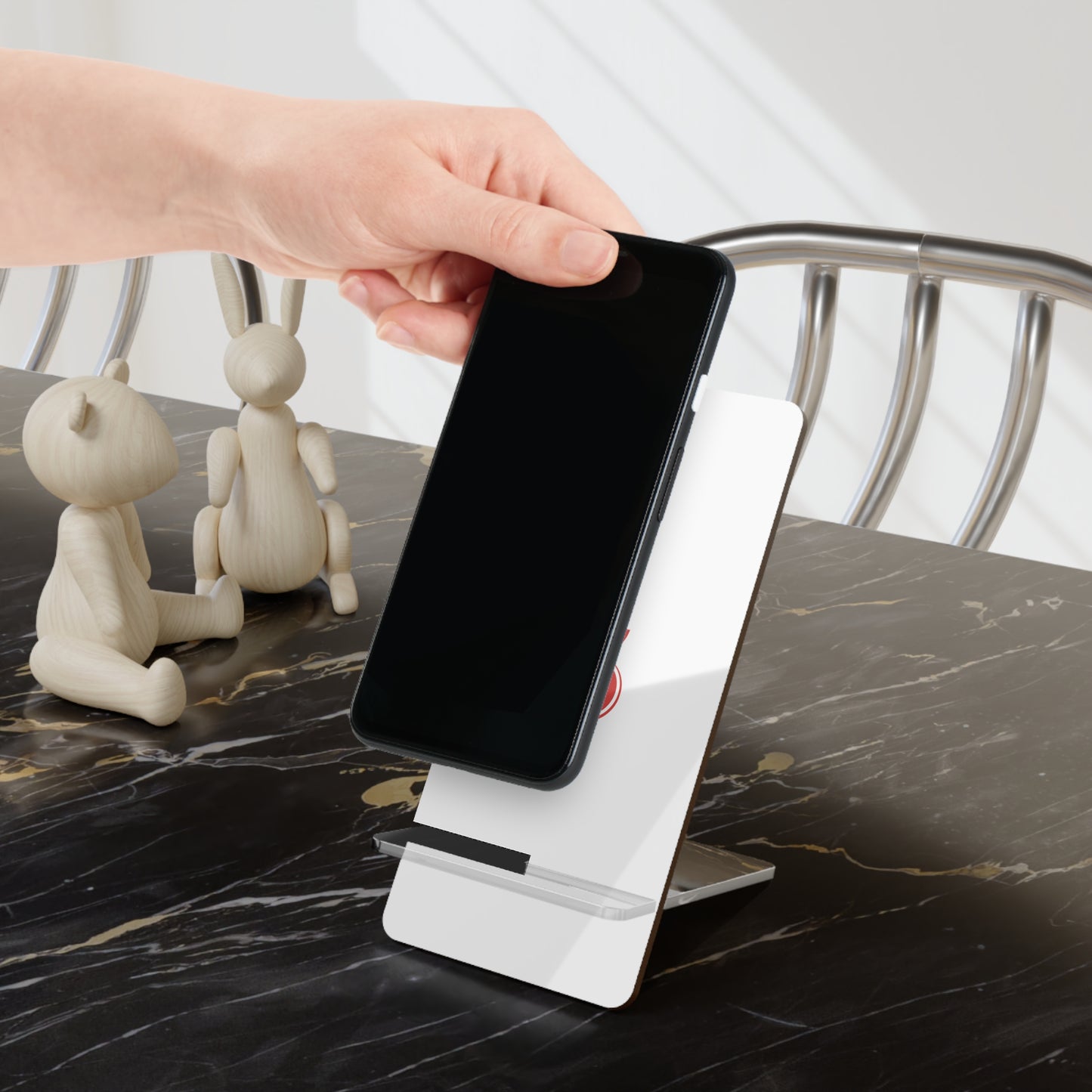 Mobile Display Stand for Smartphones, Strawberify
