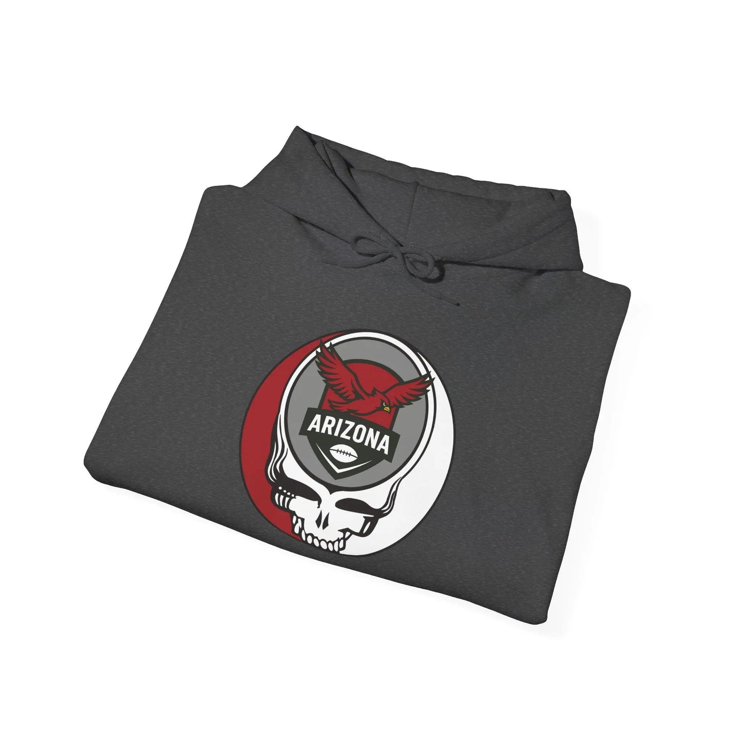 Arizona Cardinals Stealie Grateful Dead Hooded Sweatshirt NFL The Gridiron Collection