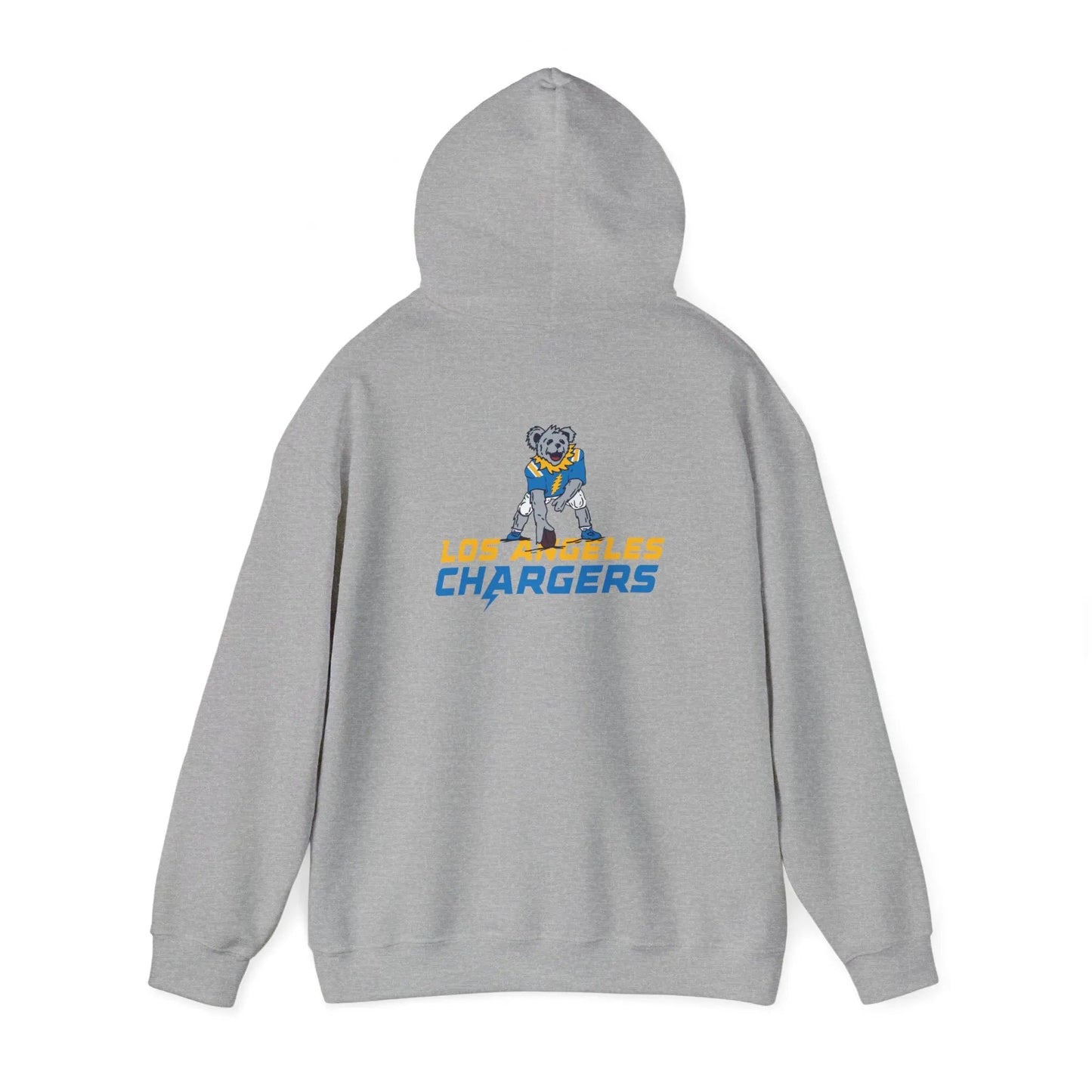 Los Angeles Chargers Dancing Bear Unisex Hoodie Two-Sided The Gridiron Collection