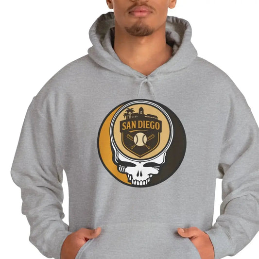 San Diego Baseball Edition Stealie Grateful Dead Unisex Heavy Blend Hoodie MLB