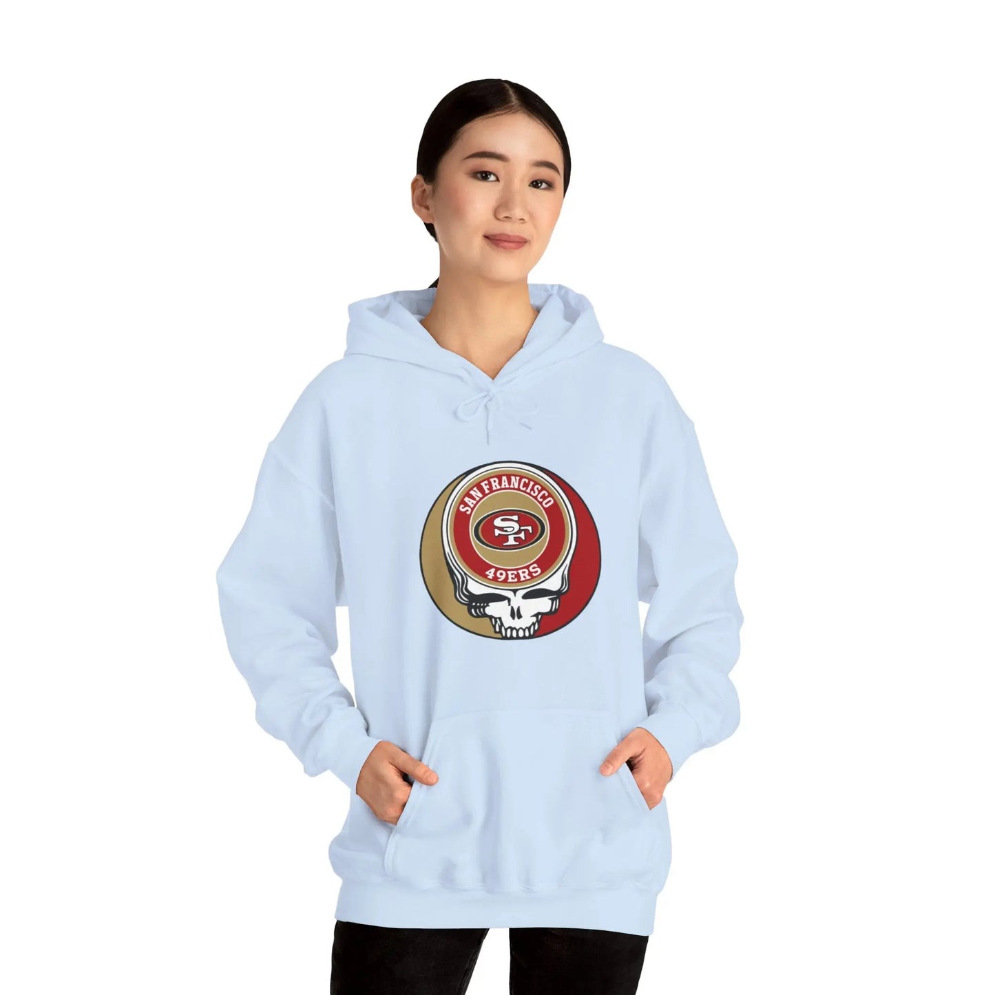 San Francisco 49ers Grateful Dead Hooded Sweatshirt The Gridiron Collection