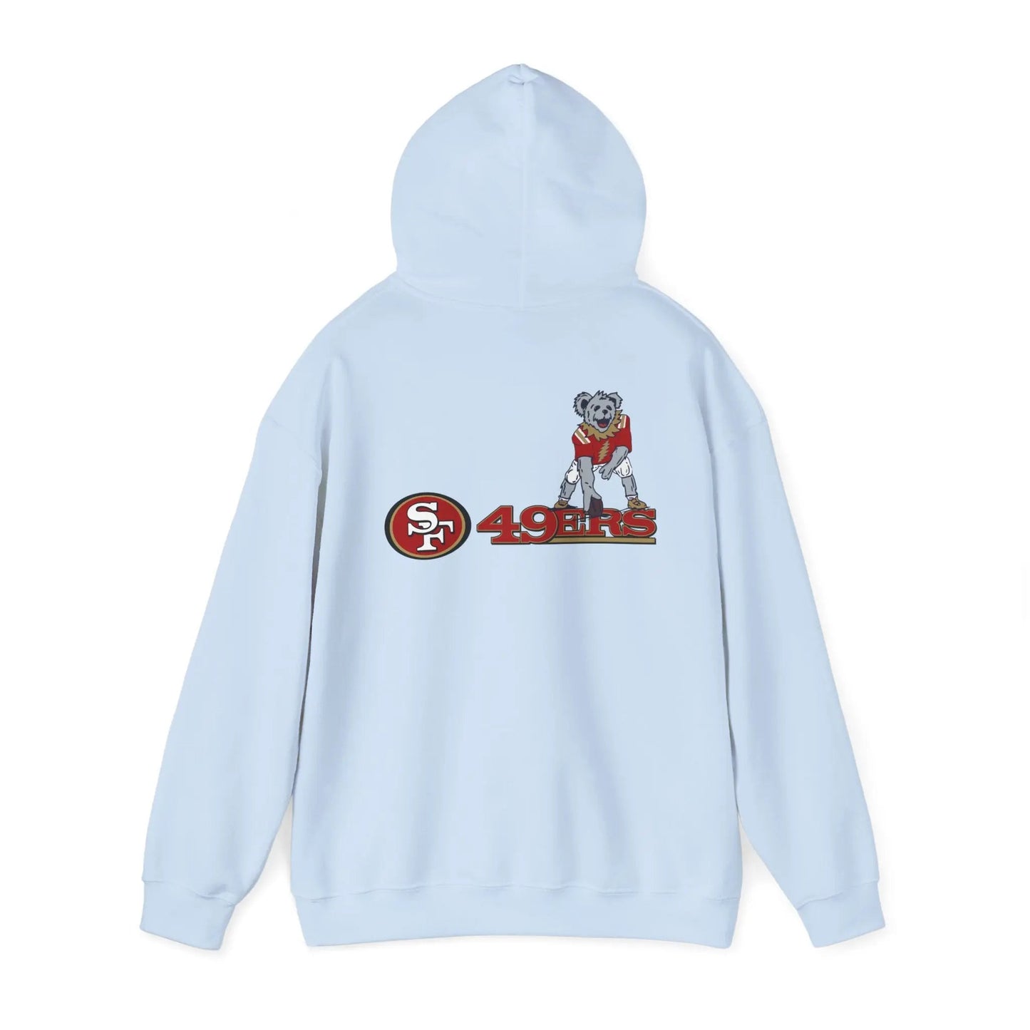 San Francisco 49ers Dancing Bear Unisex Two-Sided Hoodie The Gridiron Collection
