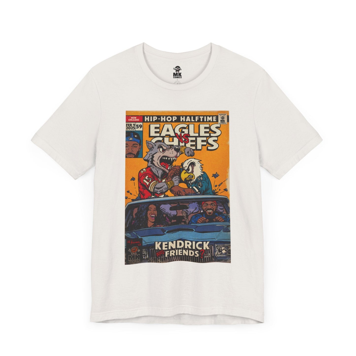 2025 Halftime - Eagles vs Chiefs - Unisex Jersey Short Sleeve Tee