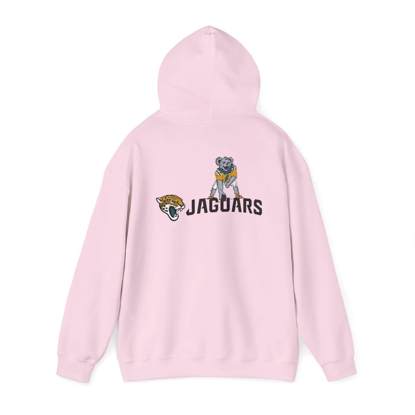 Jacksonville Jaguars Dancing Bear Unisex Hoodie Two-Sided The Gridiron Collection