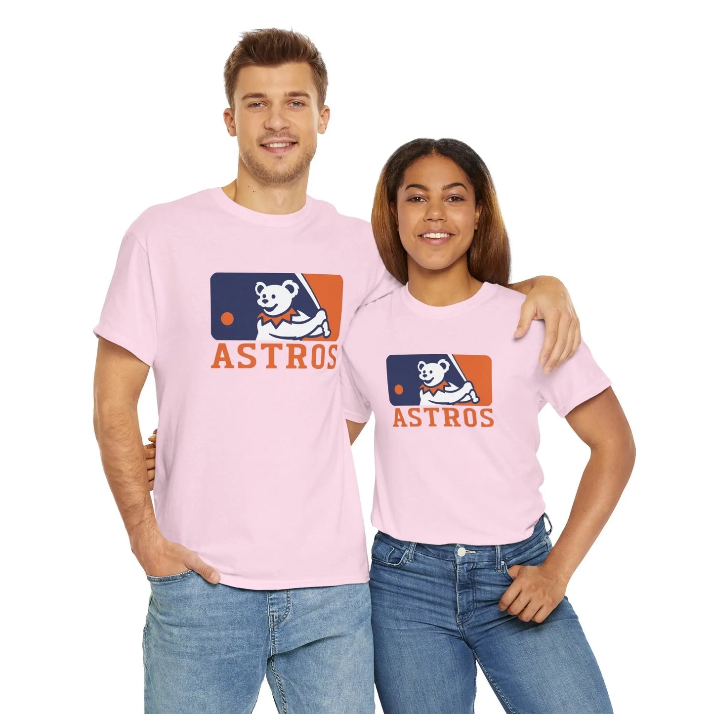 Houston Astros Baseball MLB Logo T-Shirt The Ballpark Collection MLB