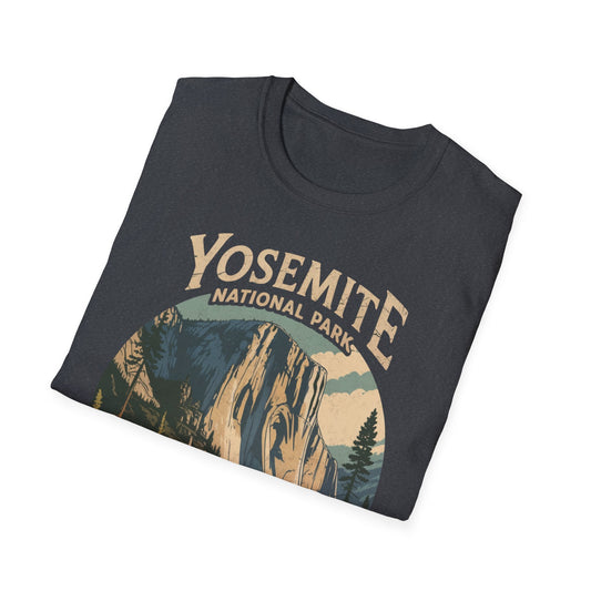 Yosemite Valley El Capitan Unisex Fit Soft T-Shirt