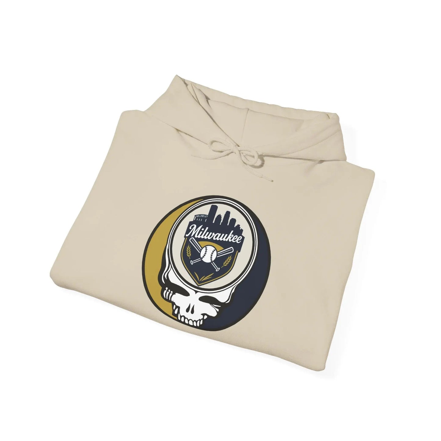 Milwaukee Baseball Edition Grateful Dead Unisex Heavy Blend Hoodie The Ballpark Collection