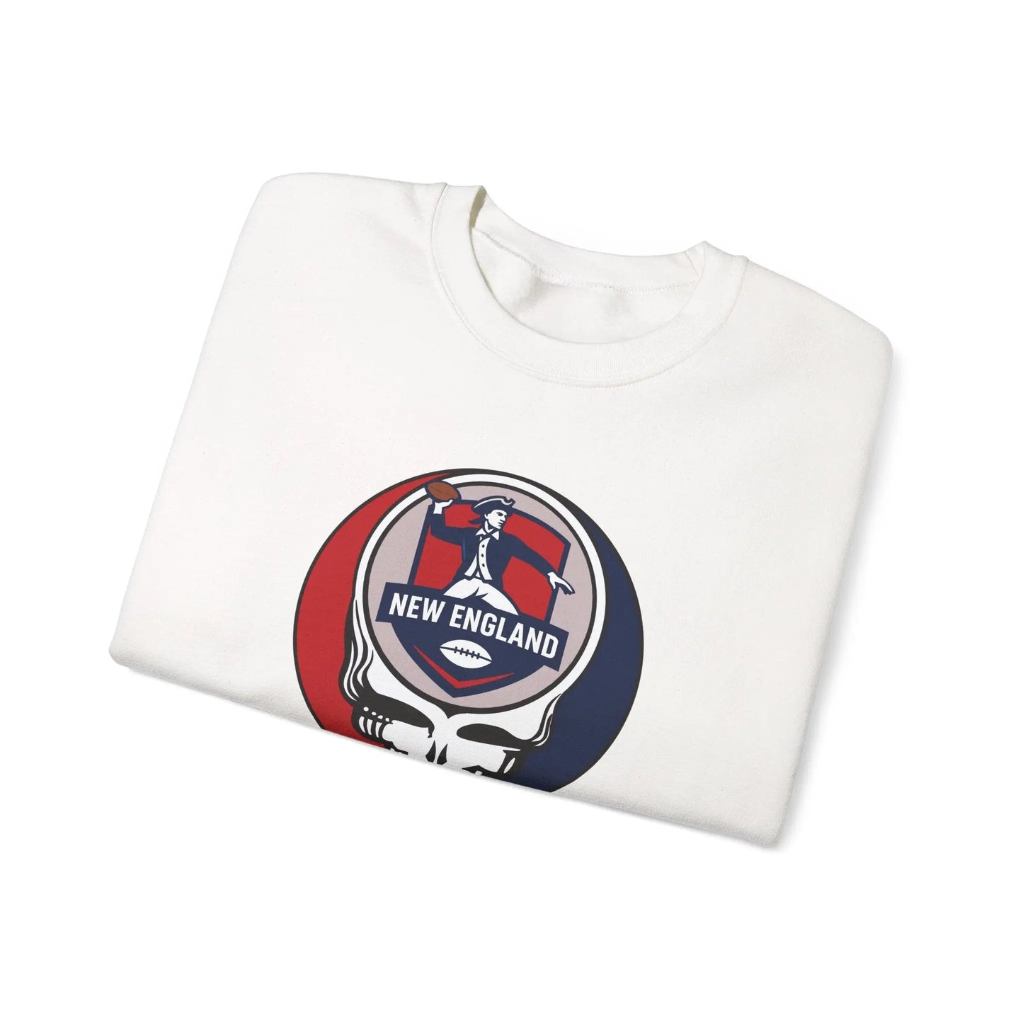 Gridiron Collection New England Stealie Crewneck Sweatshirt Grateful Dead