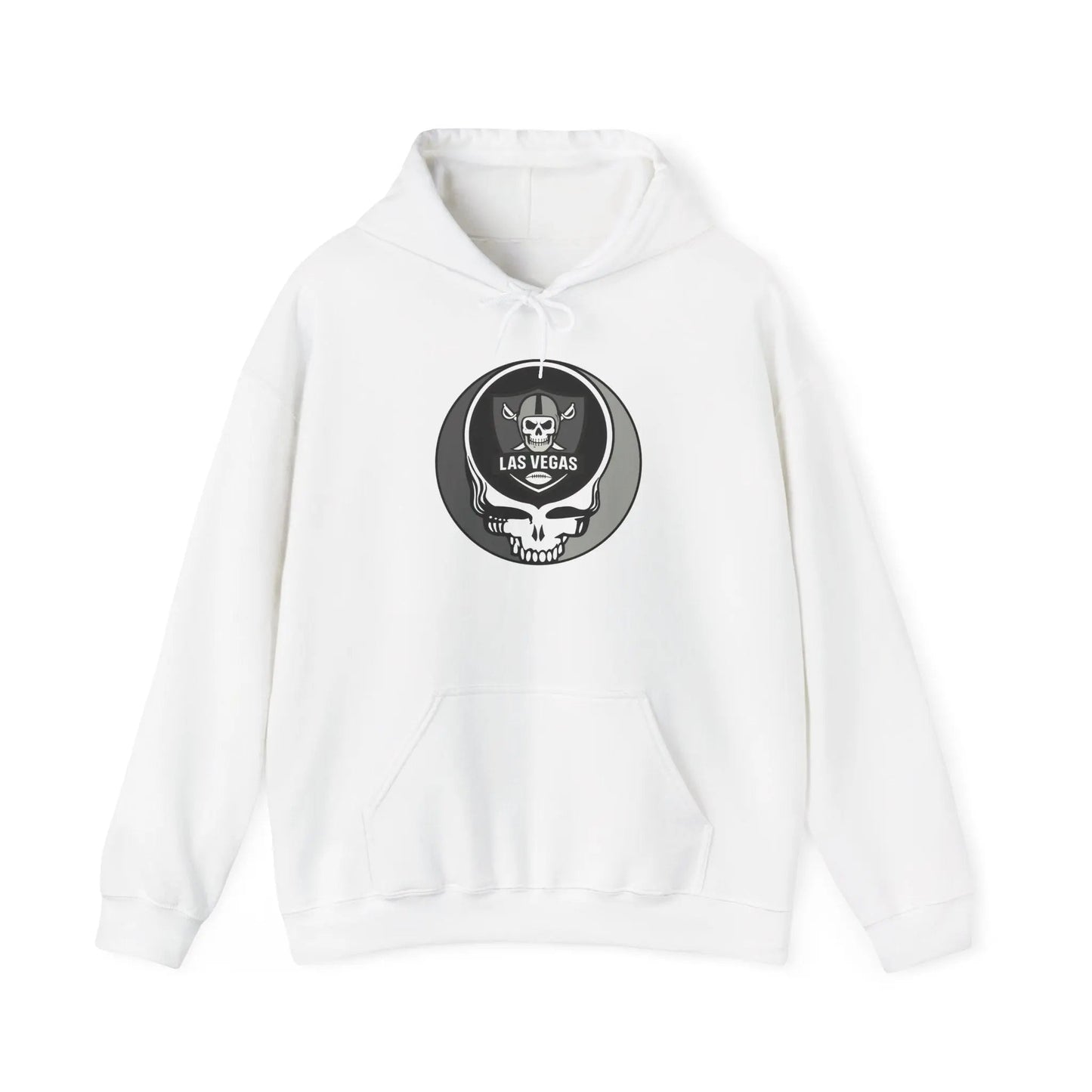 Las Vegas Raiders Stealie Hooded Sweatshirt NFL Grateful Dead The Gridiron Collection